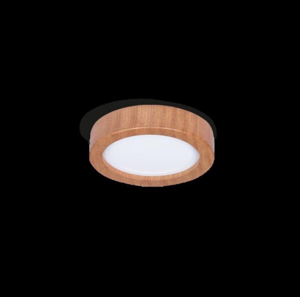 PANEL MADERA CIRCULAR DIAM 18.5 CM 12W