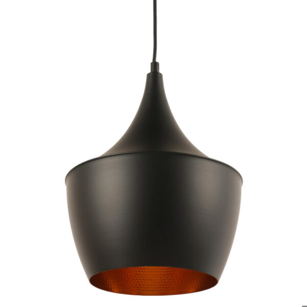 COLGANTE BEAT F ALUMINIO 1X60W 300X230MM BLANCO MATE