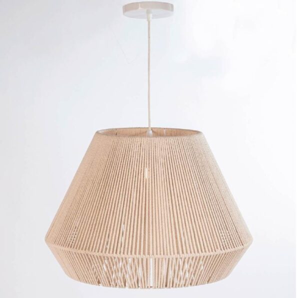 COLGANTE DE HILO MEDIANO 32X42CM "TERRA" NATURAL