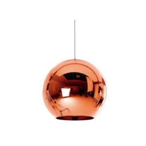 COLGANTE TOM M VIDRIO ESPEJADO 30CM COBRE BRILLOSO E27
"TOMMY"