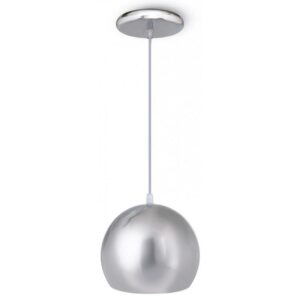 COLGANTE SHELBY 1 BOCHA E27 PLATIL